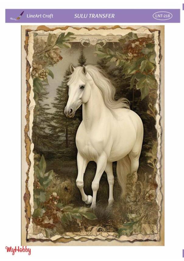 LineArt At Desenli Sulu Transfer LNT218 - 1