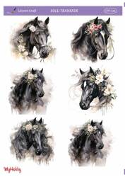 LineArt At Desenli Sulu Transfer LNT322 - Line Art