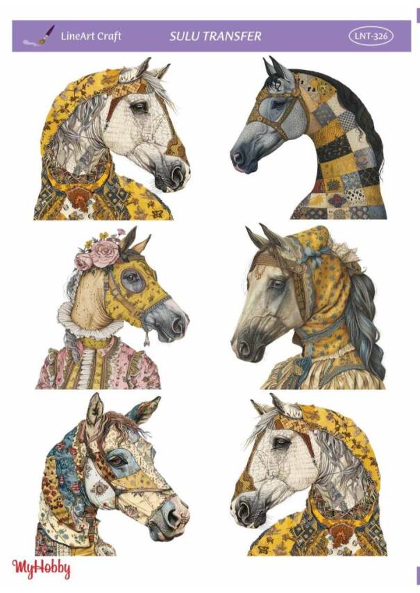 LineArt At Desenli Sulu Transfer LNT326 - 1