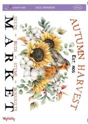 LineArt Çiçek Desenli Sulu Transfer LNT042 - Line Art