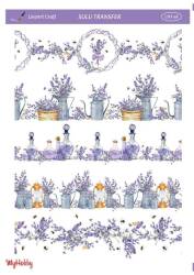 LineArt Çiçek Desenli Sulu Transfer LNT048 - Line Art