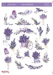 LineArt Çiçek Desenli Sulu Transfer LNT074 - Line Art