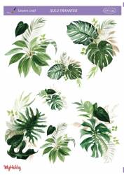 LineArt Çiçek Desenli Sulu Transfer LNT122 - Line Art