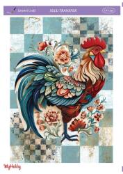 LineArt Çiçek Desenli Sulu Transfer LNT319 - Line Art