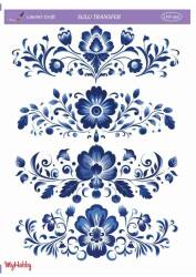 LineArt Çiçek Desenli Sulu Transfer LNT340 - Line Art