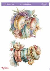 LineArt Çiçek Desenli Sulu Transfer LNT448 - Line Art