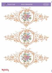 LineArt Çiçek Desenli Sulu Transfer LNT450 - Line Art