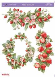 LineArt Çiçek Desenli Sulu Transfer LNT478 - Line Art