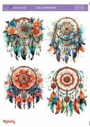 LineArt Düş Kapanı Desenli Sulu Transfer LNT228 - Line Art