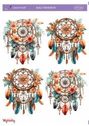 LineArt Düş Kapanı Desenli Sulu Transfer LNT230 - Line Art