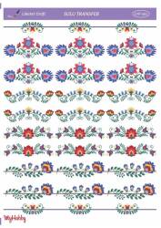 LineArt Çini Karo Dama Desenli Sulu Transfer LNT401 - Line Art