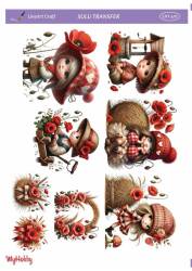 LineArt Çocuk Desenli Sulu Transfer LNT470 - Line Art