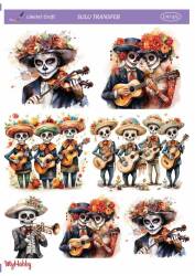 LineArt Değişik Desenli Sulu Transfer LNT375 - Line Art