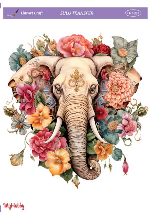 LineArt Fil Desenli Sulu Transfer LNT351 - 1