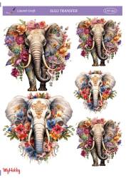 LineArt Fil Desenli Sulu Transfer LNT352 - Line Art