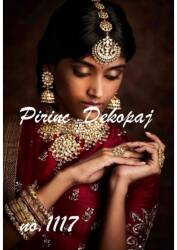 LineArt Hintli Kadın Figürlü Pirinç Dekopaj Model : 1117 - Line Art