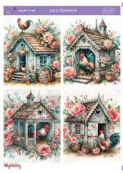 LineArt Horoz Desenli Sulu Transfer LNT287 - Line Art