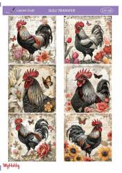 LineArt Horoz Desenli Sulu Transfer LNT338 - Line Art