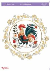 LineArt Horoz Desenli Sulu Transfer LNT419 - Line Art