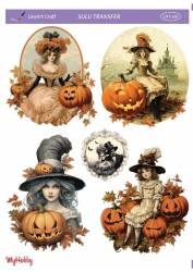 LineArt Kabak Desenli Sulu Transfer LNT160 - Line Art