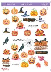 LineArt Kabak Desenli Sulu Transfer LNT54 - Line Art