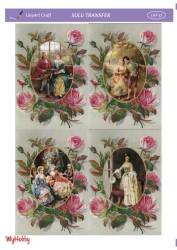 LineArt Kadın Desenli Sulu Transfer LNT017 - Line Art