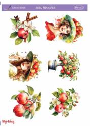 LineArt Kadın Desenli Sulu Transfer LNT203 - Line Art