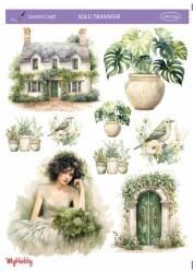 LineArt Kadın Desenli Sulu Transfer LNT234 - Line Art