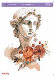 LineArt Kadın Desenli Sulu Transfer LNT238 - Line Art