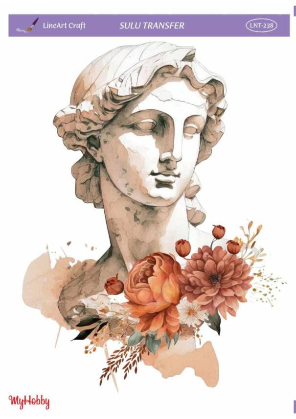 LineArt Kadın Desenli Sulu Transfer LNT238 - 1