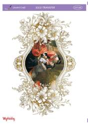 LineArt Kadın Desenli Sulu Transfer LNT289 - Line Art