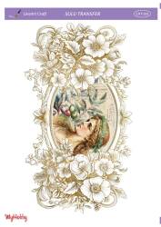 LineArt Kadın Desenli Sulu Transfer LNT291 - Line Art