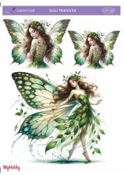 LineArt Kadın Desenli Sulu Transfer LNT349 - Line Art