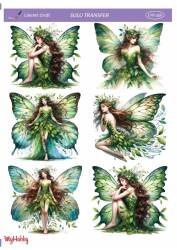 LineArt Kadın Desenli Sulu Transfer LNT350 - Line Art