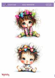 LineArt Kadın Desenli Sulu Transfer LNT418 - Line Art