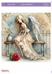 LineArt Kadın Desenli Sulu Transfer LNT424 - Line Art