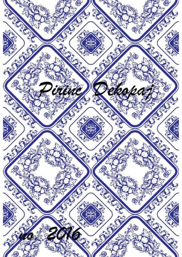 LineArt Karo Vintage Pirinç Dekopaj - Model : 2016 - 1