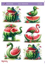 LineArt Karpuz Desenli Sulu Transfer LNT305 - Line Art