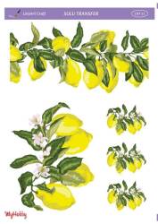 LineArt Limon Desenli Sulu Transfer LNT011 - Line Art