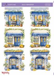 LineArt Limon Desenli Sulu Transfer LNT162 - Line Art