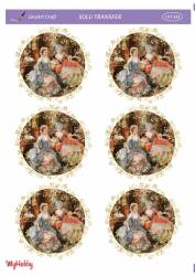 LineArt Manzara Desenli Sulu Transfer LNT183 - Line Art