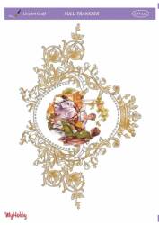 LineArt Manzara Desenli Sulu Transfer LNT413 - Line Art