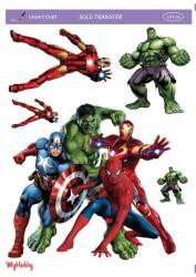 LineArt Örümcek Adam Desenli Sulu Transfer LNT094 - Line Art