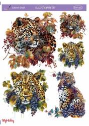 LineArt Puma Desenli Sulu Transfer LNT345 - Line Art