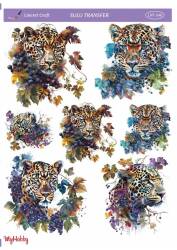 LineArt Puma Desenli Sulu Transfer LNT346 - Line Art