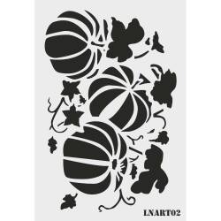 Lineart Stencil Şablon LNART 0002 - Line Art