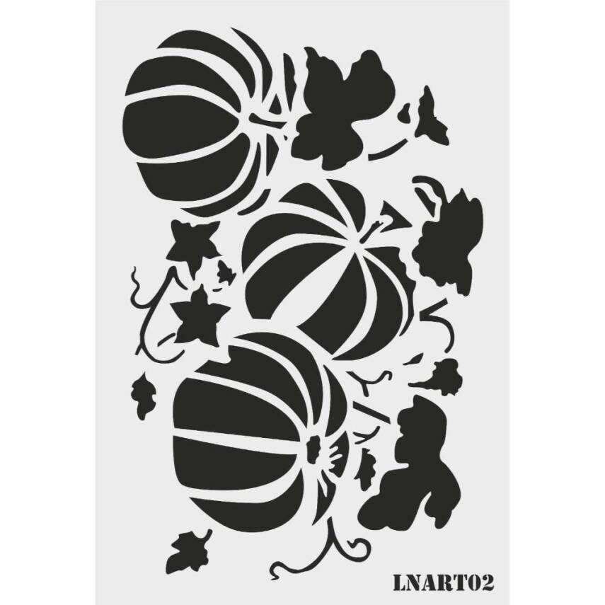 Lineart Stencil Şablon LNART 0002 - 1