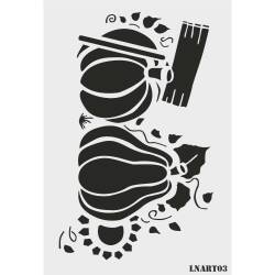 Lineart Stencil Şablon LNART 0003 - Line Art