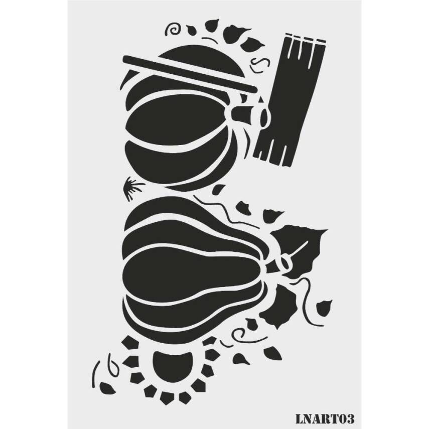 Lineart Stencil Şablon LNART 0003 - 1