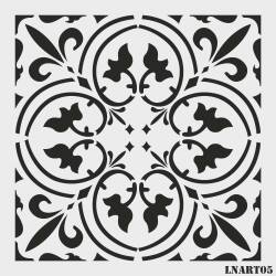 Lineart Stencil Şablon LNART 0005 - Line Art